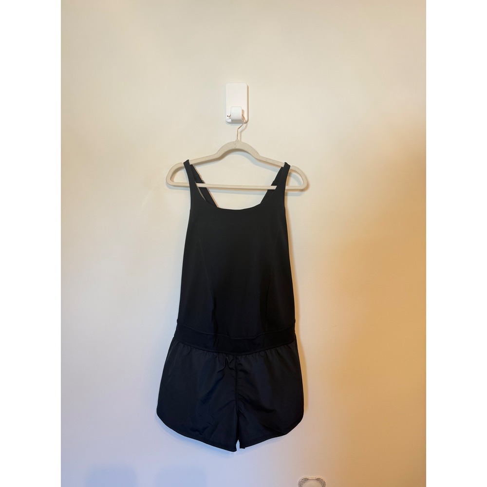 FP Movement x HATCH Maternity Active Romper Black Large Adjustable Straps - Picture 2 of 7